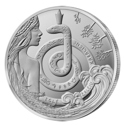 1.5 Euro Lithuania 2021 – Eglė - Queen of Serpents 