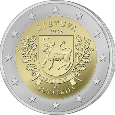 2 Euro Lithuania 2022 - SUVALKIJA